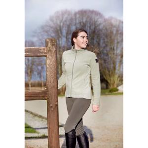 Equipage Gilly fleece Cardigan - Lysegrøn